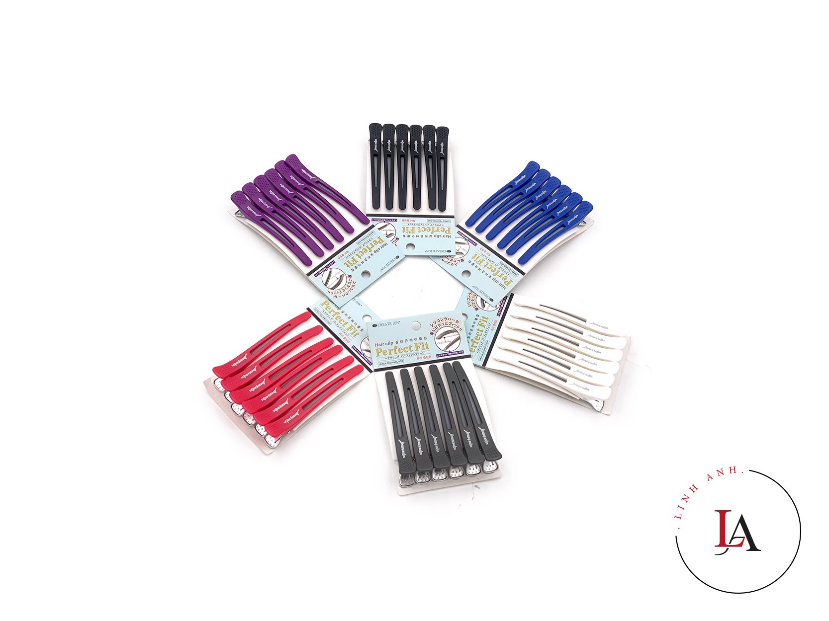 Kẹp vịt Perfect Fit vỉ 6 chiếc